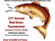 OBX Events, 17th Annual NCBBA Red Drum Tournament