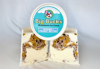 Big Buck's Ice Cream, Delicious Ice Cream