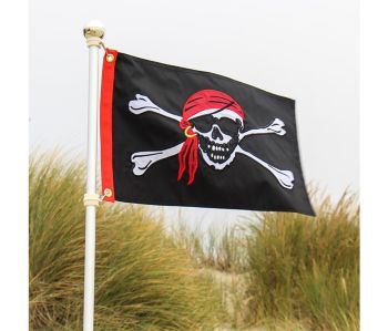 Kitty Hawk Kites, Jolly Roger Applique Pirate Flag