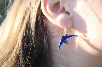 Kitty Hawk Kites, Hang Glider Earrings