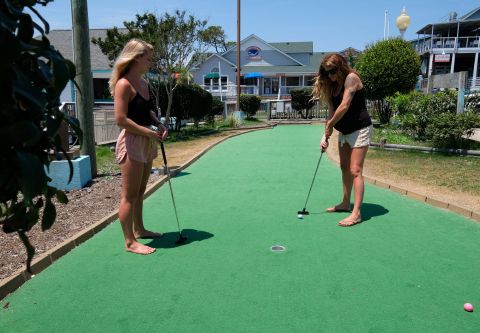 Corolla Water Sports, Putt-Putt on a Private Island