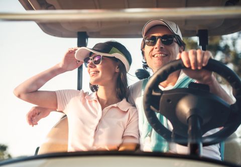 Just For the Beach Rentals, Explore OBX with a Rented Golf Cart